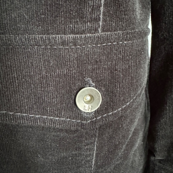 Lady Hathaway - Black Corduroy Blazer - Jacket - Picture 7 of 10